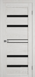 Купить межкомнатную дверь Atum Pro 26 ПО стекло Black Gloss в СПб