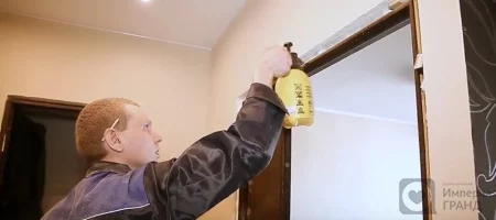 Установка межкомнатных дверей